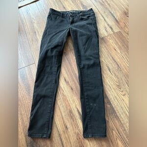 American Eagle black jeggings size 2